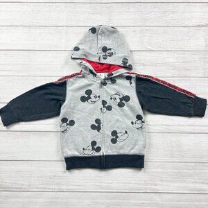 Disney Mickey Mouse Toddler Zip Hoodie Jacket 3T